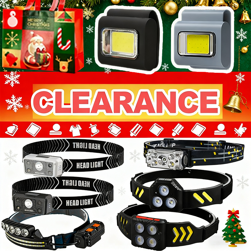 Led Headlight Bulbs - LED Headlamp Rechargeable,Multi-Mode Hands-Free Head Light,Portable