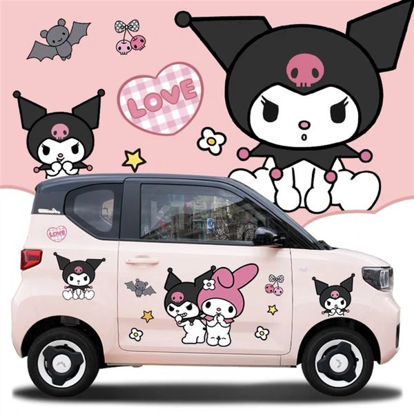 Car Accessories Japan - Kawaii Sanrio Car Film Car Sticker