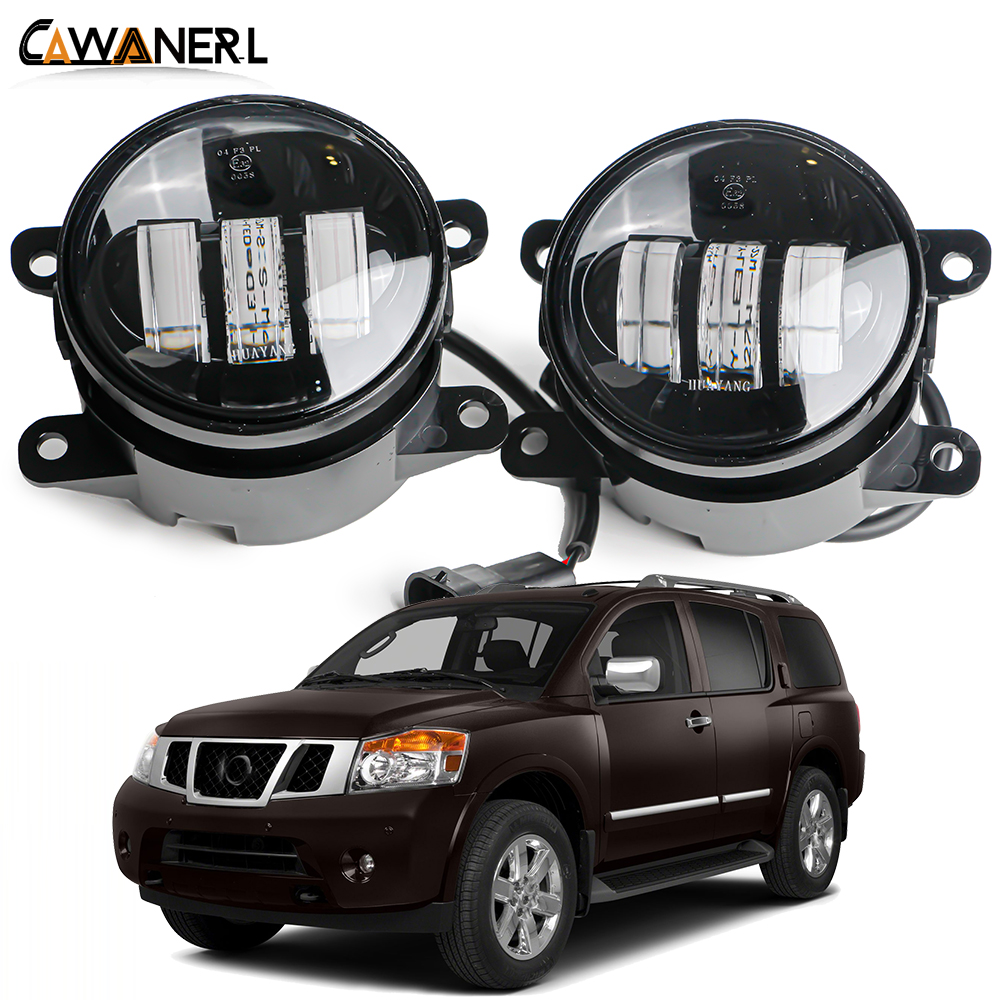 Car Accessories Xcent - 2 X LED Fog Light Assembly