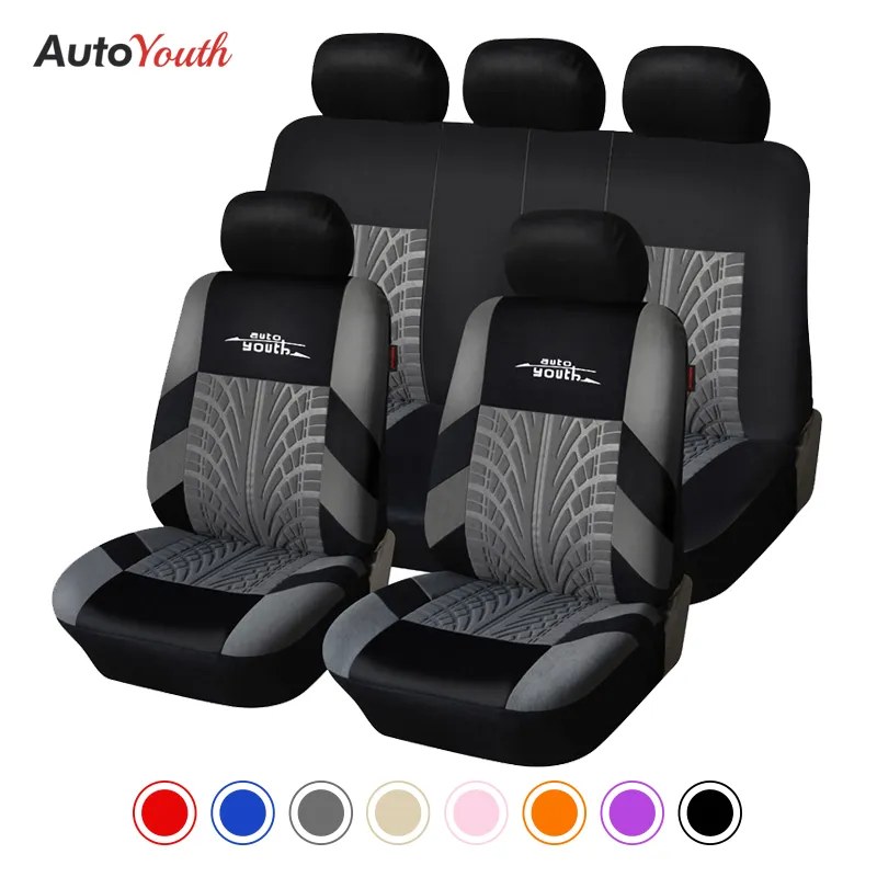 Car Accessories Australia - AUTOYOUTH Brand Embroidery Car Seat Covers