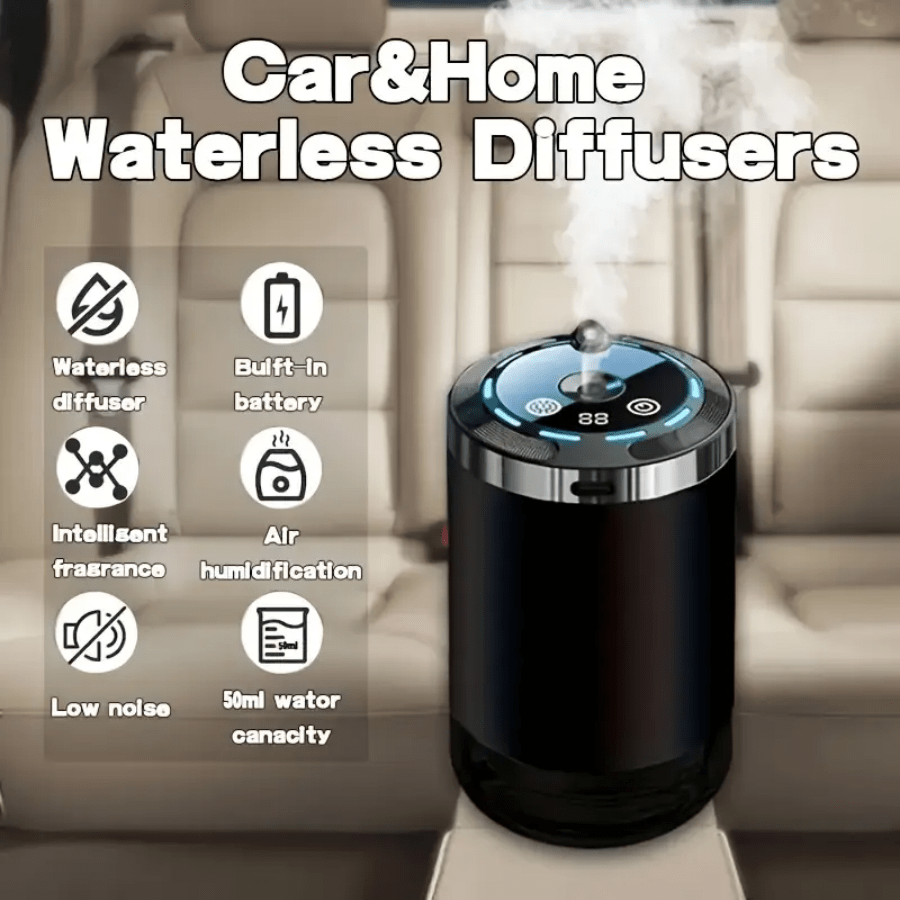 Car Fragrance Diffuser - Smart Car Air Freshener, Starry Sky