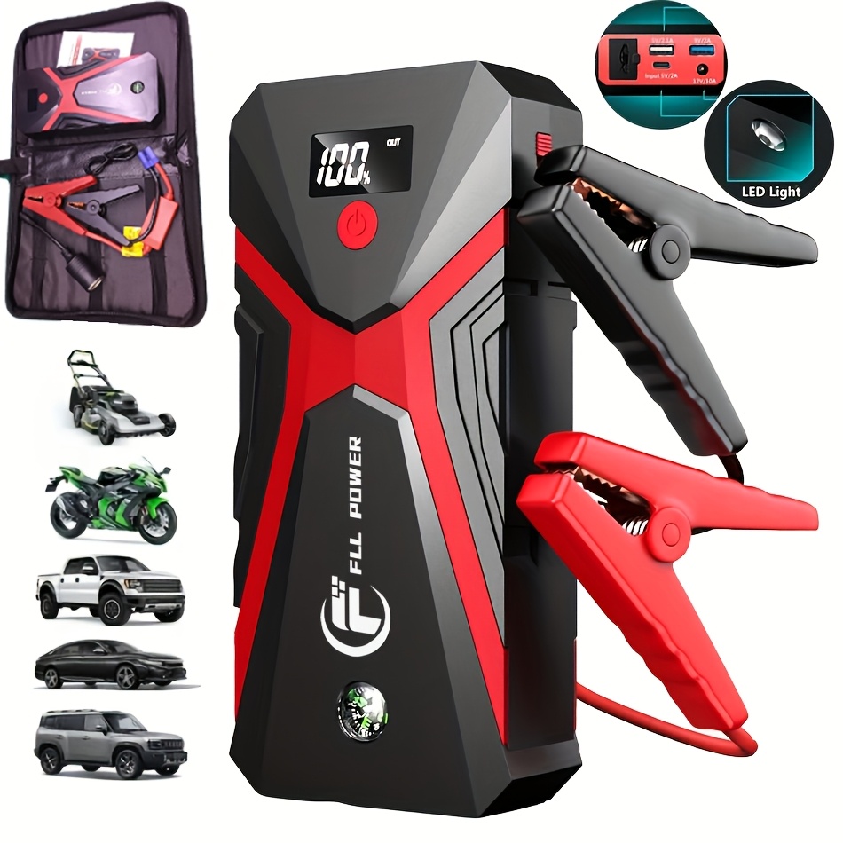Portable Jump Starter - Portable Car Jump Starter Power Pack,