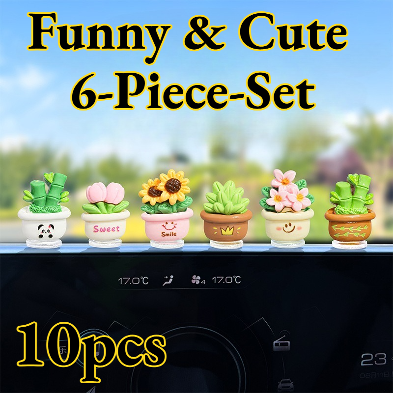 Car Accessories For Women - Decorative Vehicles Car Ornament Cute Little