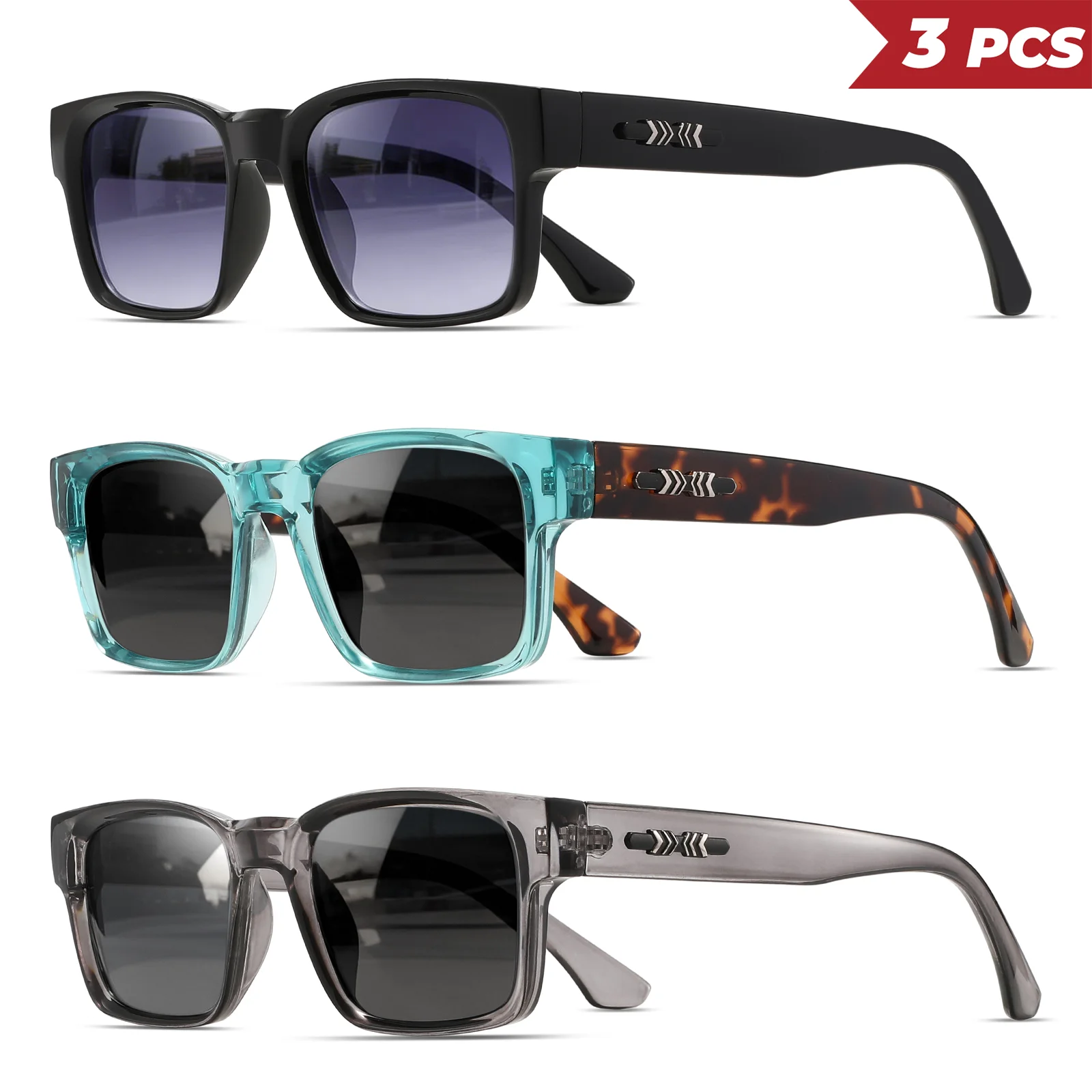 Car Accessories For Women - 1/3PCS Oversize frame One-piece Goggle Men