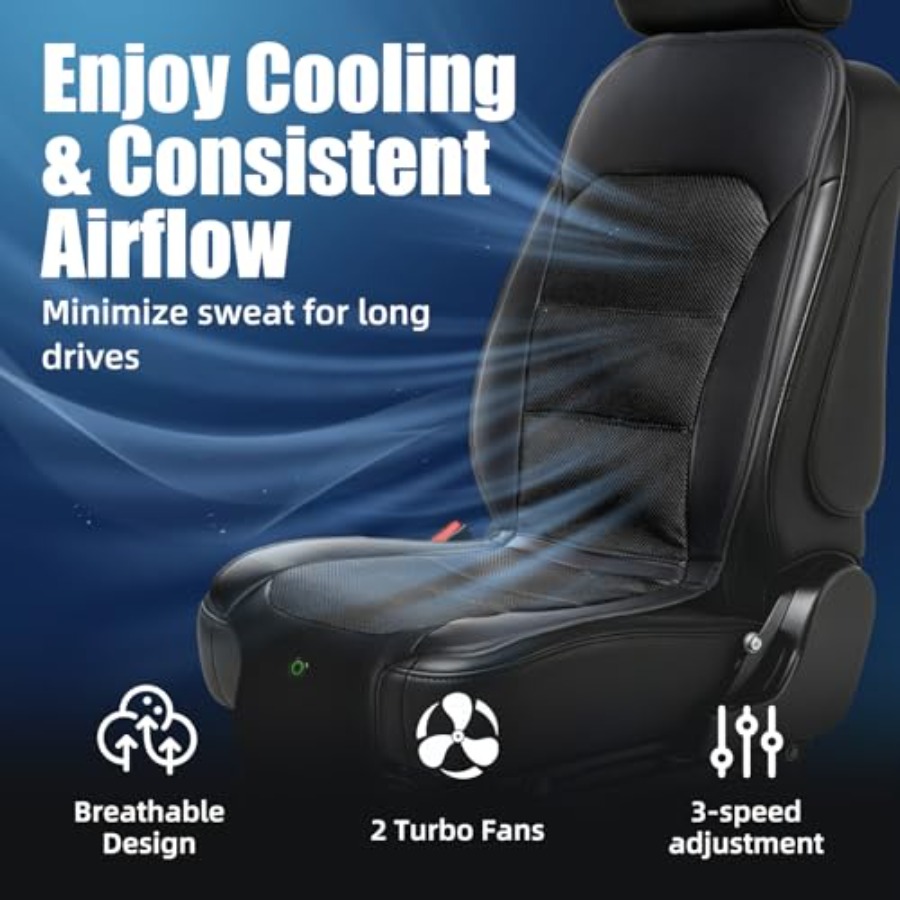 Cooling car seat cover for tru – обзор и цена Leather Car Seat Cover