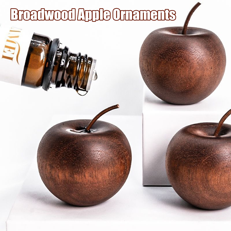 1PCS Of Wooden Apple Shaped Es – обзор и цена Car Fragrance Diffuser