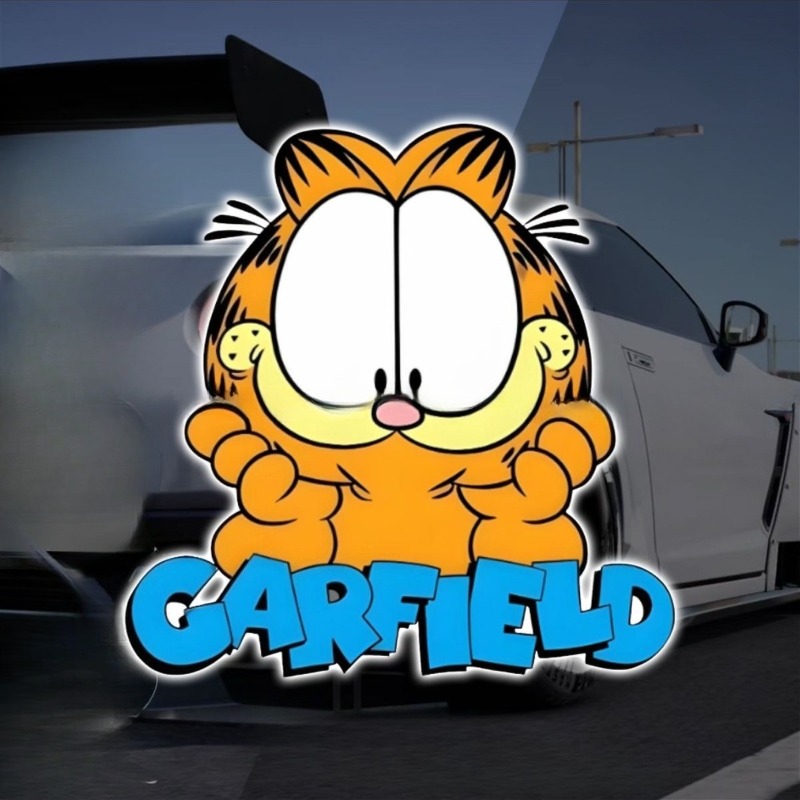 Creative cartoon cute Garfield – обзор и цена Car Accessories For Decoration