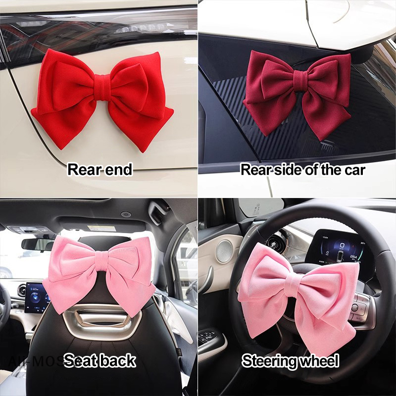 1 Piece Bow Styling Women Cycl – обзор и цена Car Accessories For Women