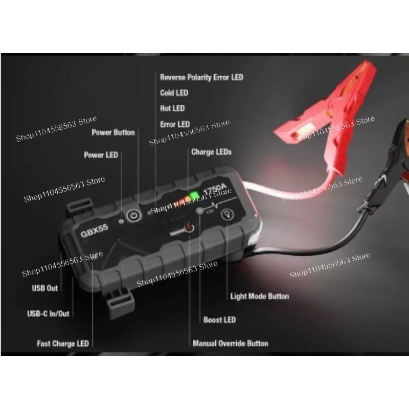 Upgrade - 4250A  Jump Starter, – обзор и цена Portable Jump Starter