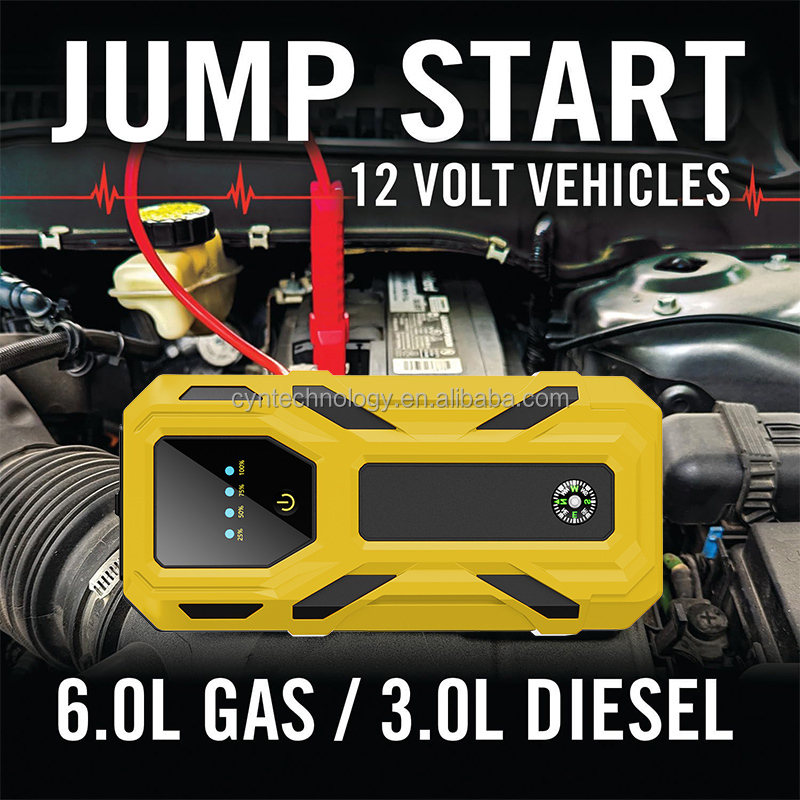 12V 1000A Peak Current Portabl – обзор и цена Portable Jump Starter