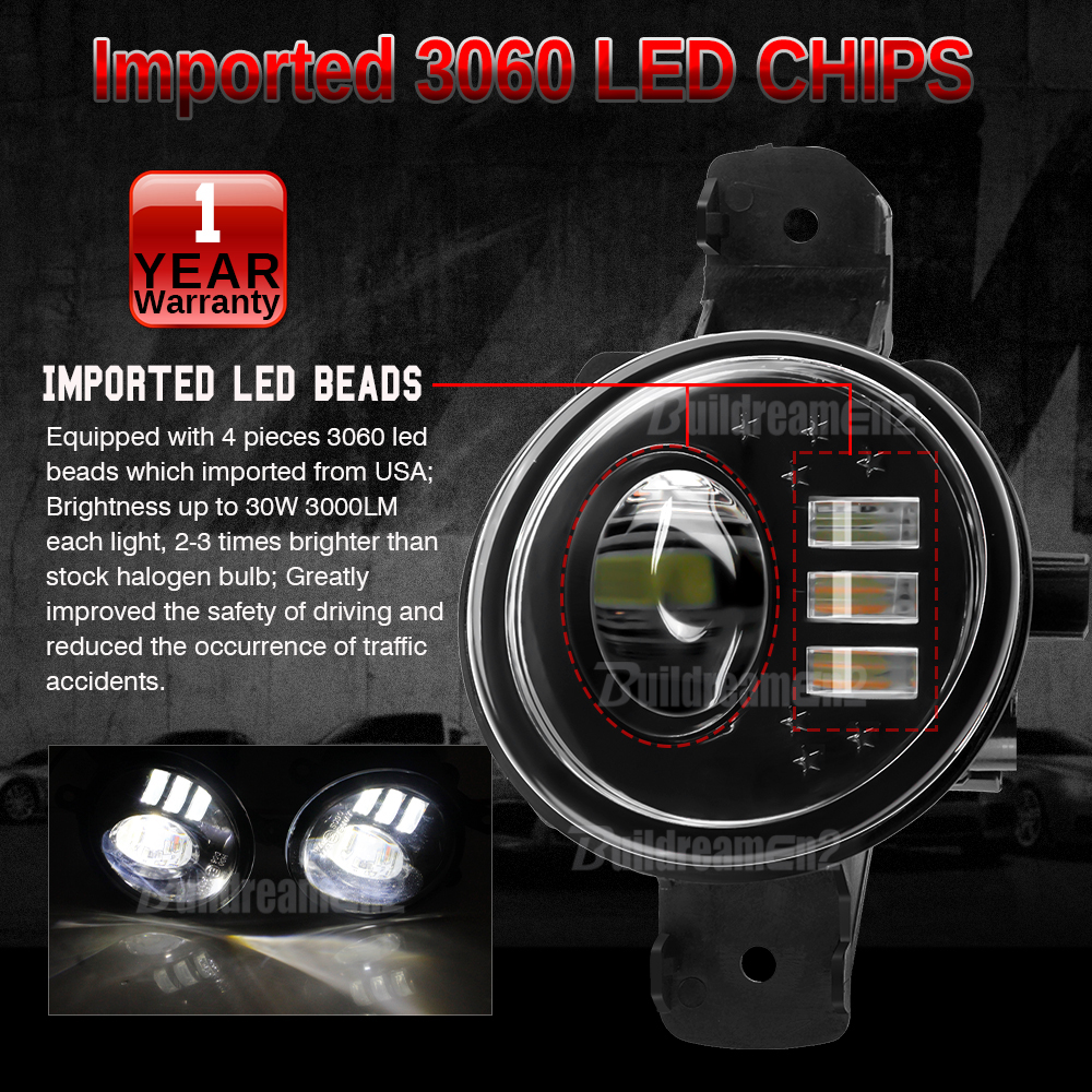 2 X 30W Car Right + Left LED L – обзор и цена Car Accessories Xcent
