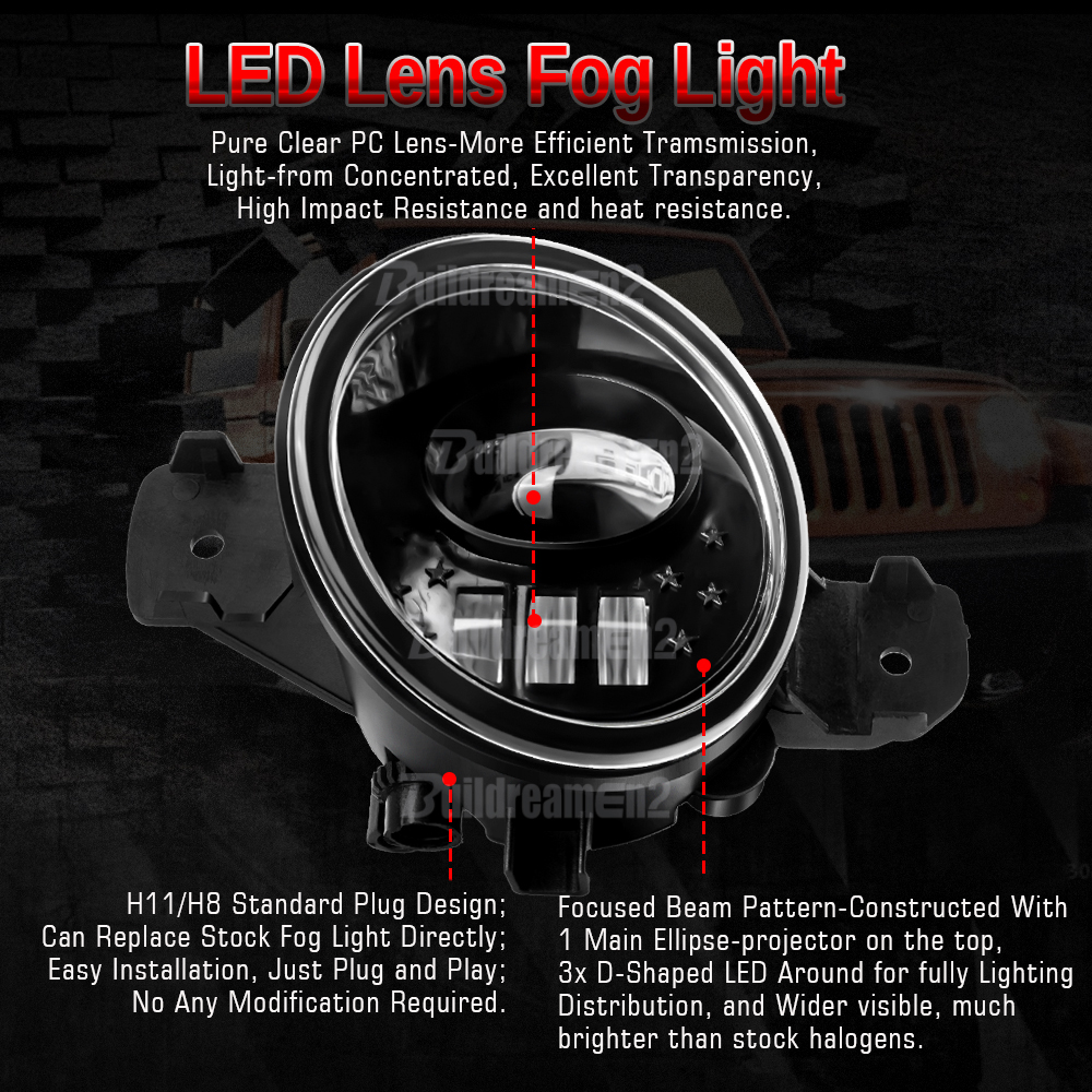 2 X 30W Car Right + Left LED L – обзор и цена Car Accessories Xcent