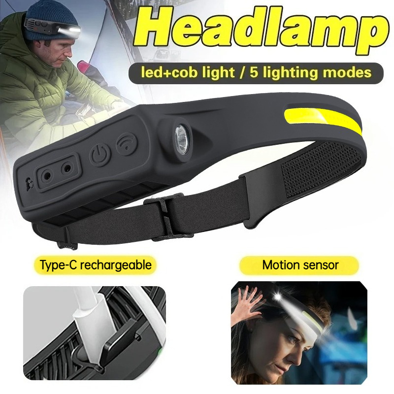 Powerful COB LED Sensor Headla – обзор и цена Led Headlight Bulbs