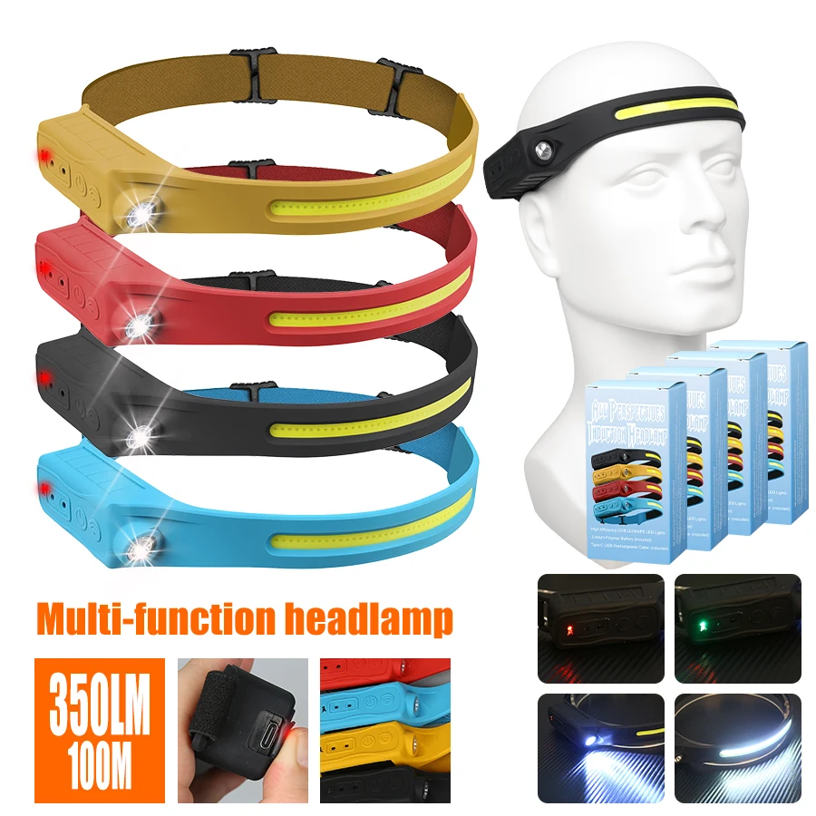 Rechargeable Headlamp 350 Lume – обзор и цена Led Headlight Bulbs