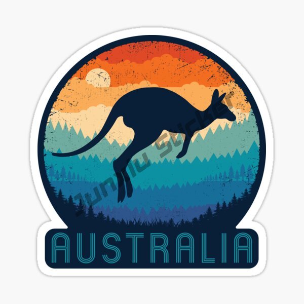 Australia Map BUMPER STICKER V – обзор и цена Car Accessories Australia