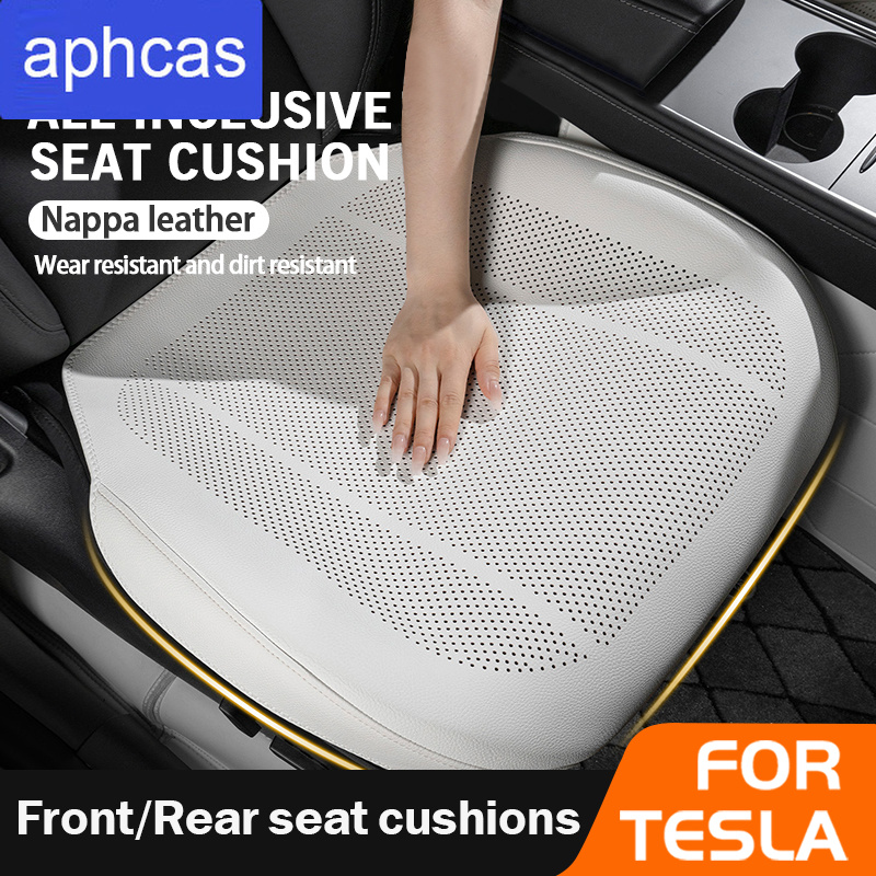 For Tesla Model Y 2019-2026 MY – обзор и цена Leather Car Seat Cover