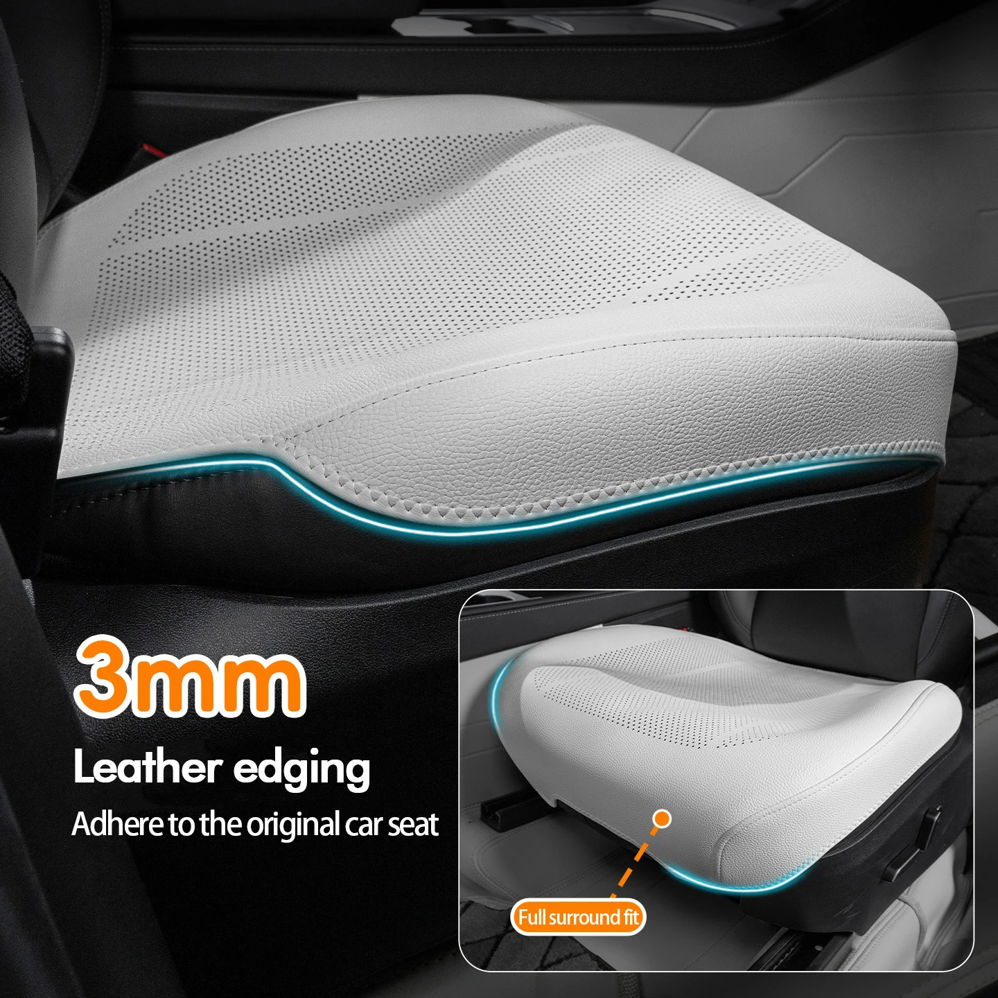 For Tesla Model Y 2019-2026 MY – обзор и цена Leather Car Seat Cover