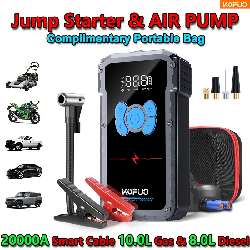 20000A Portable Jump Starter C – обзор и цена Portable Jump Starter