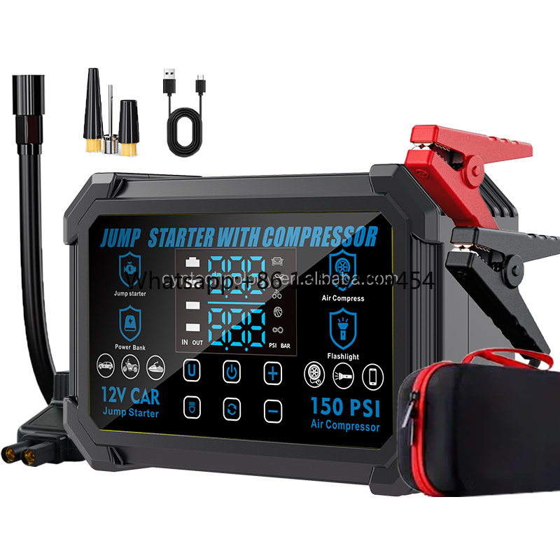Portable 2000A Peak Jump Start – обзор и цена Portable Jump Starter