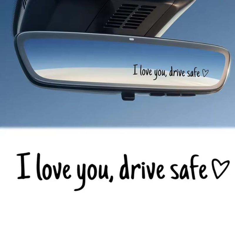 I Love You Rearview Mirror Dec – обзор и цена Car Accessories For Women