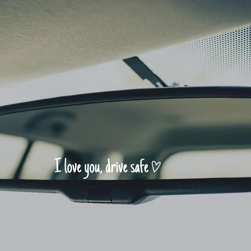 I Love You Rearview Mirror Dec – обзор и цена Car Accessories For Women
