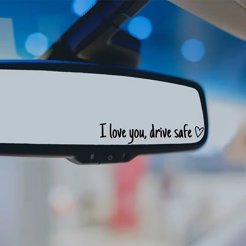I Love You Rearview Mirror Dec – обзор и цена Car Accessories For Women