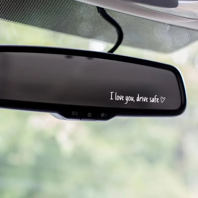 I Love You Rearview Mirror Dec – обзор и цена Car Accessories For Women