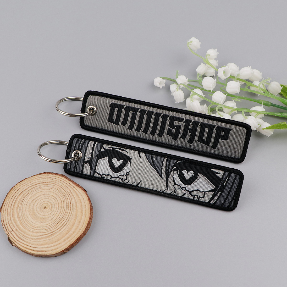 Anime Girls Embroidery Key Fob – обзор и цена Car Accessories Japan