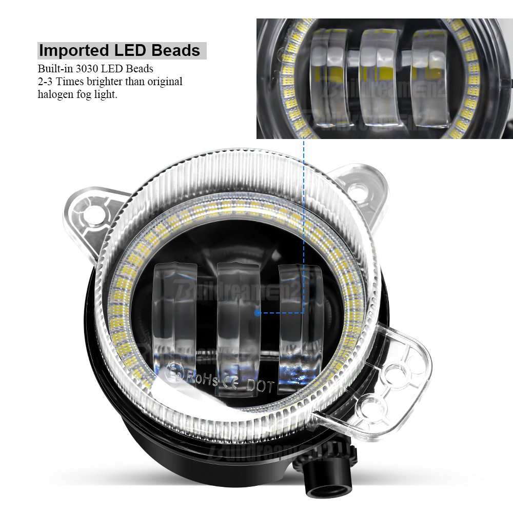 2 X Car 9006 LED Fog Light Ang – обзор и цена Car Accessories Xcent