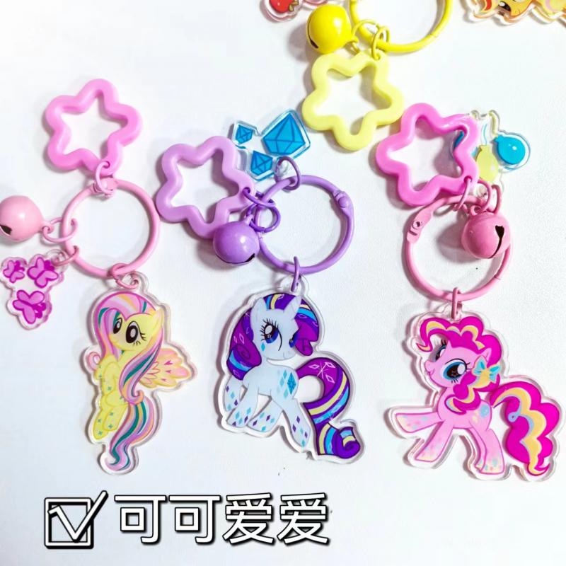 Anime Kawaii Unicorn Keychain  – обзор и цена Car Accessories For Decoration