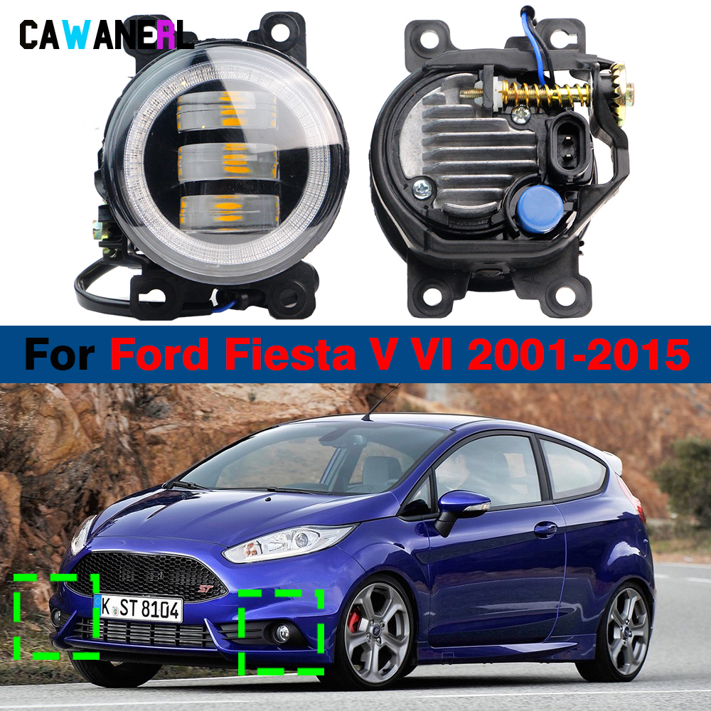 2 X Car LED Fog Light Angel Ey – обзор и цена Car Accessories Xcent