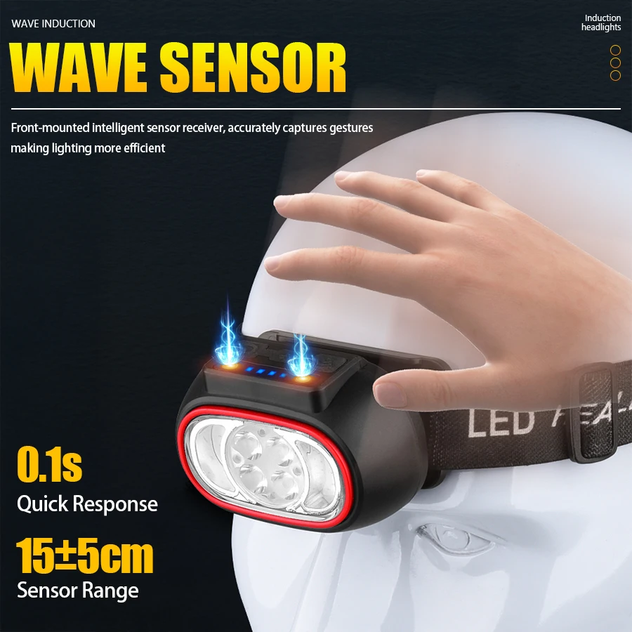 C2 Powerful 4 LED Sensor Headl – обзор и цена Led Headlight Bulbs