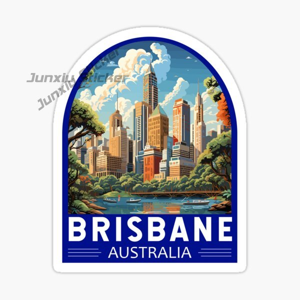 Australia BRISBANE Flag Vinyl  – обзор и цена Car Accessories Australia