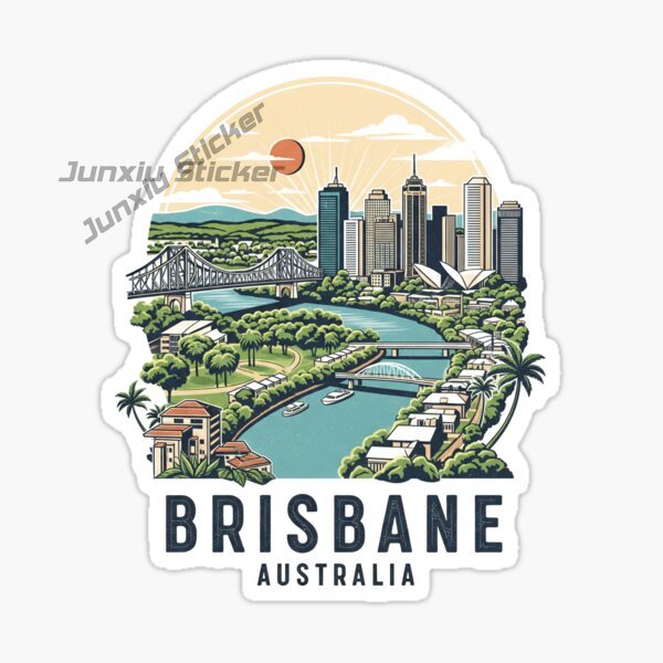 Australia BRISBANE Flag Vinyl  – обзор и цена Car Accessories Australia