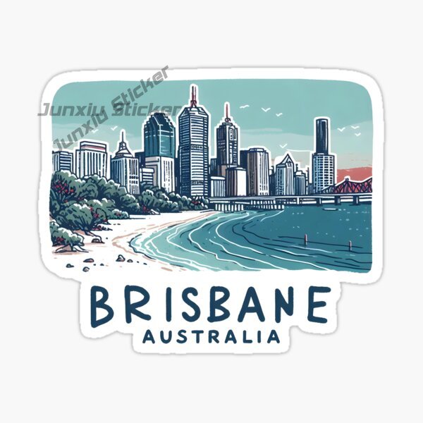 Australia BRISBANE Flag Vinyl  – обзор и цена Car Accessories Australia