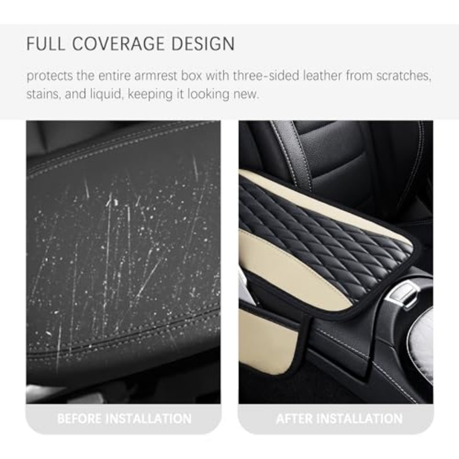 Patchwork Leather Center Conso – обзор и цена Leather Car Seat Cover