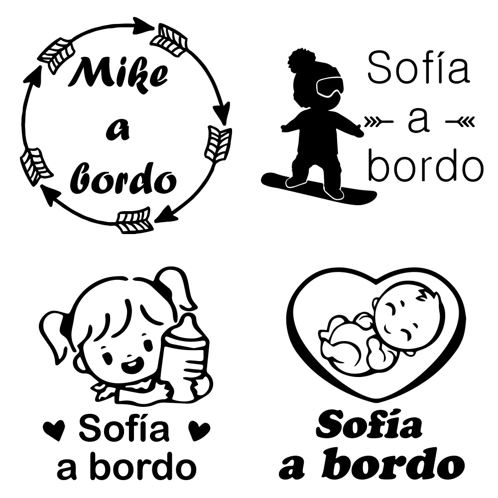 1pc Vinyl baby a bordo colorfu – обзор и цена Car Accessories For Decoration