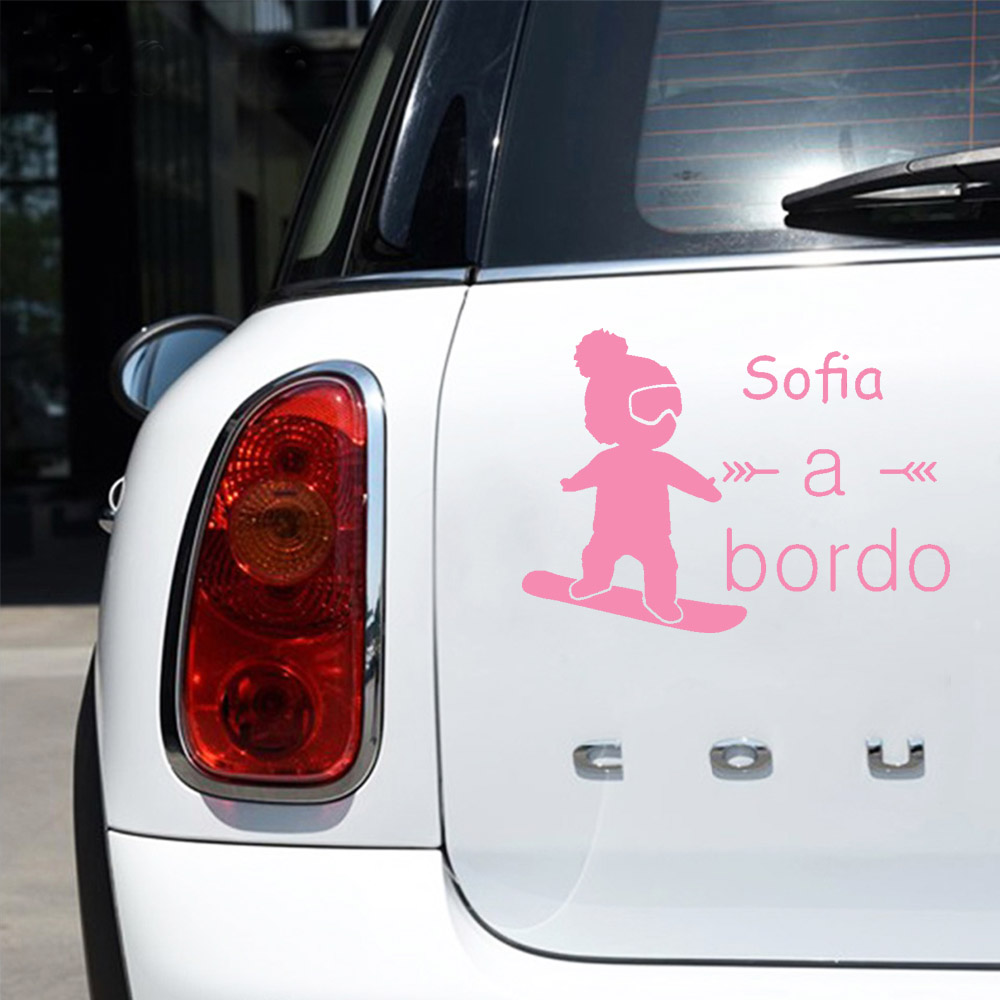 1pc Vinyl baby a bordo colorfu – обзор и цена Car Accessories For Decoration