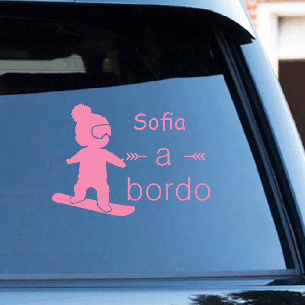 1pc Vinyl baby a bordo colorfu – обзор и цена Car Accessories For Decoration