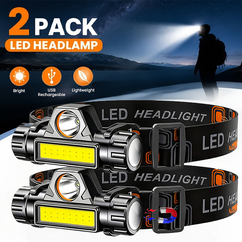 Super Bright LED Headlamp Rech – обзор и цена Led Headlight Bulbs