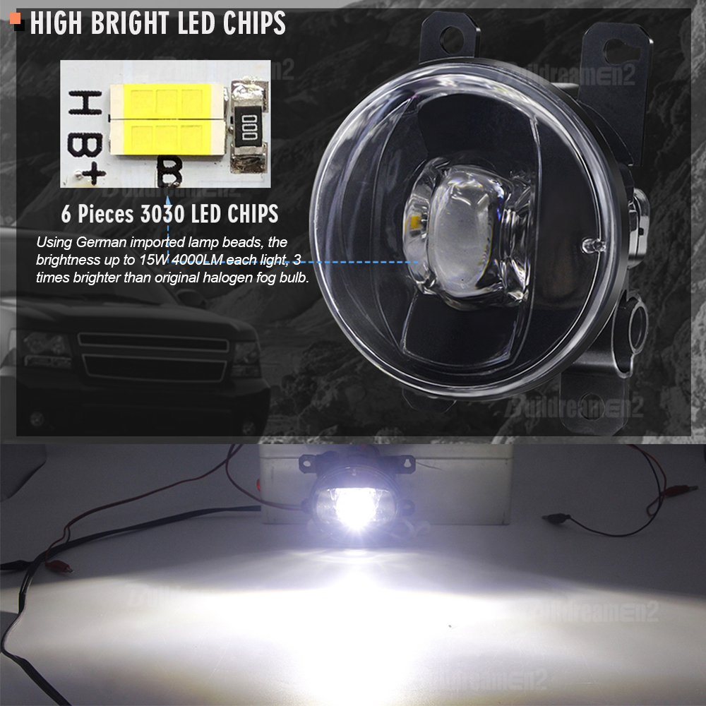 2 X 30W H11 Fog Light DRL For  – обзор и цена Car Accessories Xcent