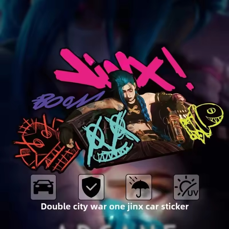 Arcane Jinx Graffiti Reflectiv – обзор и цена Car Accessories For Decoration
