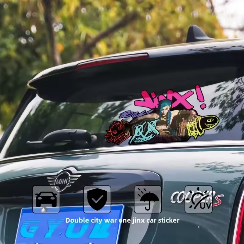 Arcane Jinx Graffiti Reflectiv – обзор и цена Car Accessories For Decoration