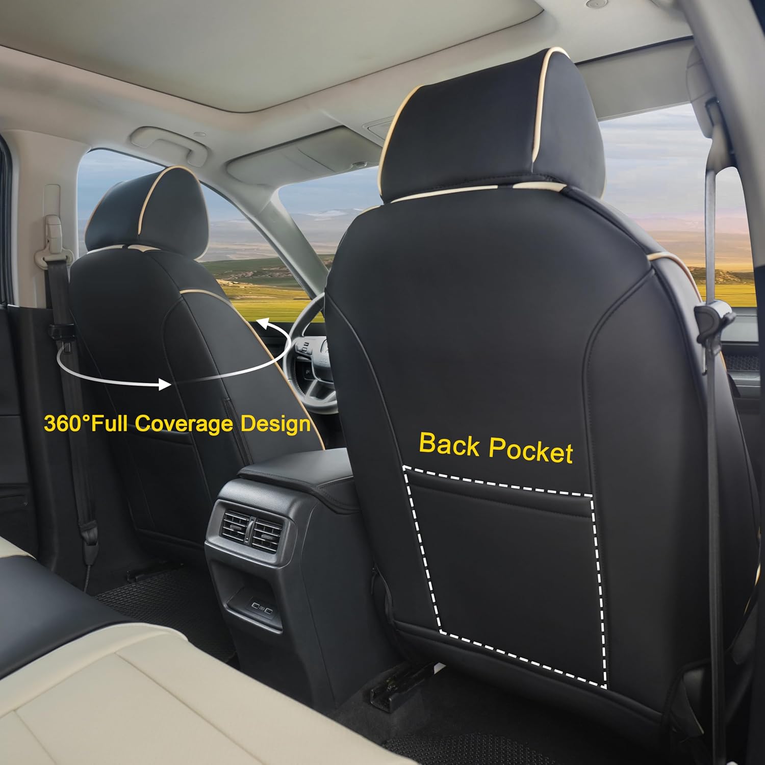 Custom Fit Leather Car Seat Co – обзор и цена Leather Car Seat Cover