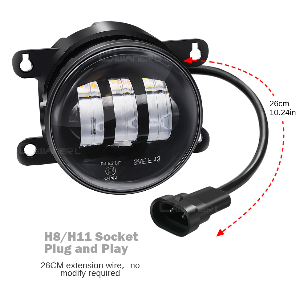 2 X LED Fog Light Assembly 30W – обзор и цена Car Accessories Xcent