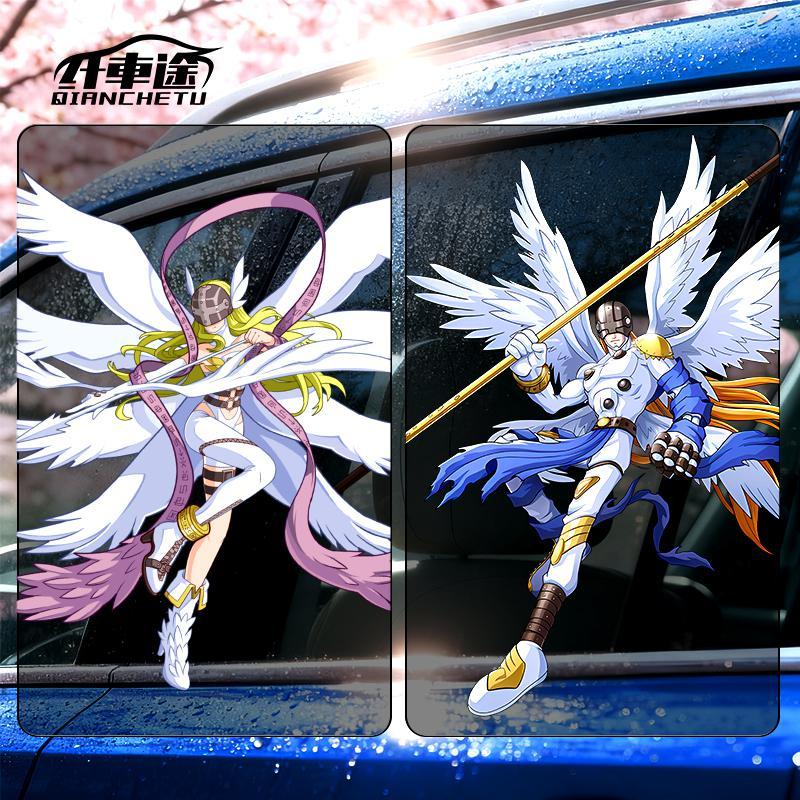 Digimon Car Sticker Cute Fashi – обзор и цена Car Accessories Japan