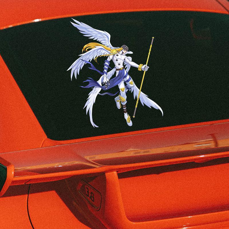 Digimon Car Sticker Cute Fashi – обзор и цена Car Accessories Japan