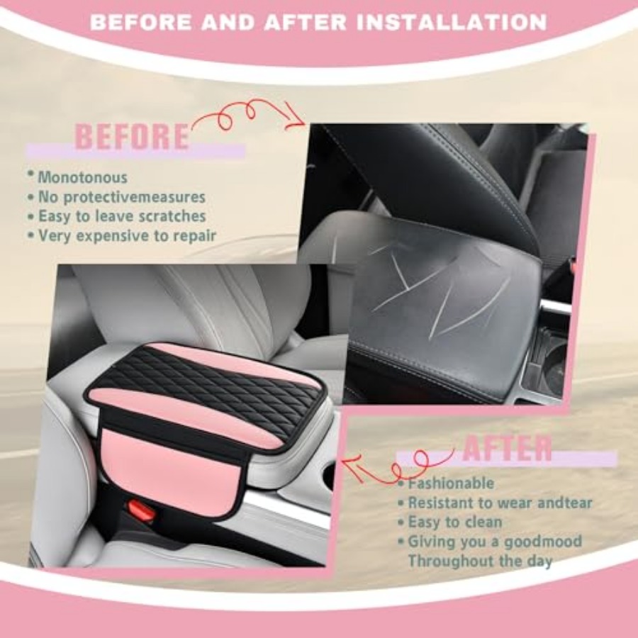 Leather Car Center Console Cov – обзор и цена Leather Car Seat Cover