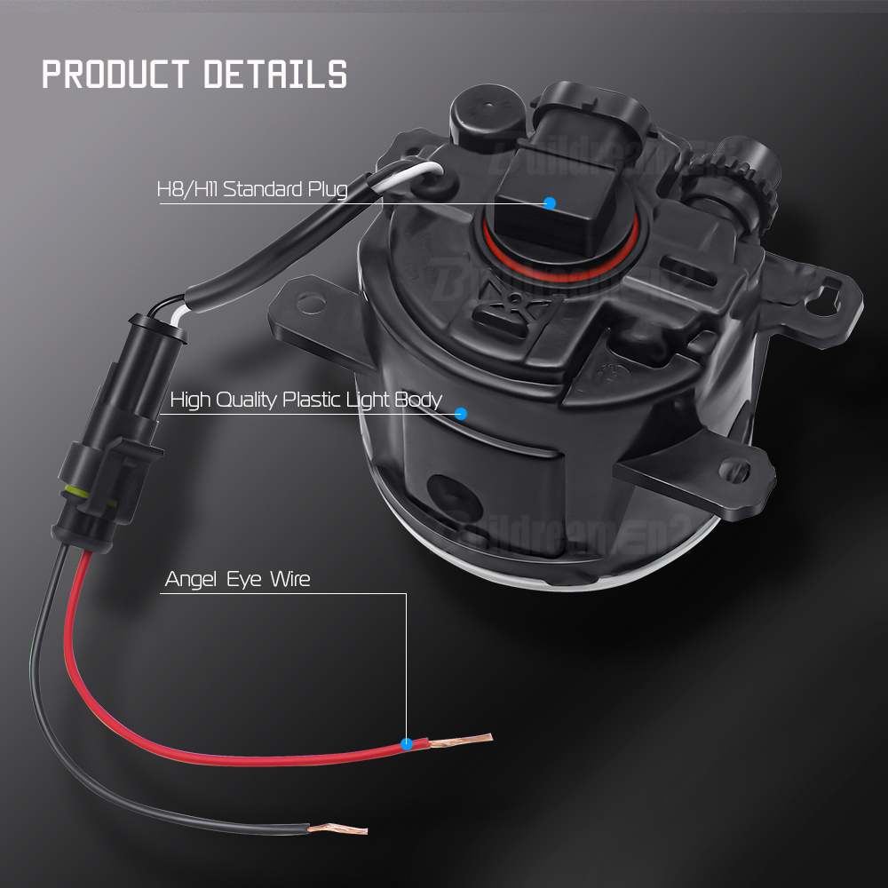 2 X Car Angel Eye Fog Light LE – обзор и цена Car Accessories Xcent