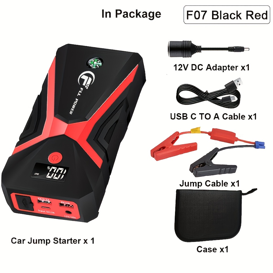 Portable Car Jump Starter Powe – обзор и цена Portable Jump Starter